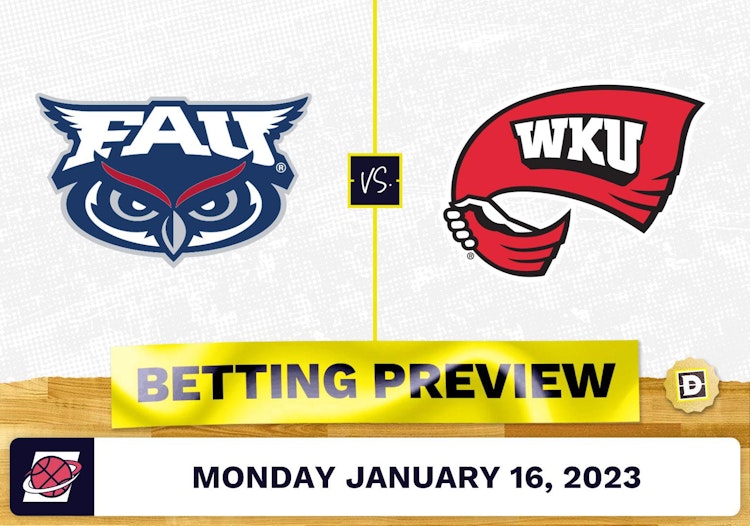 Florida Atlantic vs. Western Kentucky CBB Prediction and Odds - Jan 16, 2023