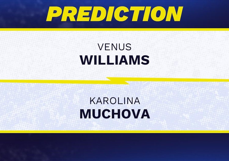 Venus Williams vs Karolina Muchova Tennis Prediction.