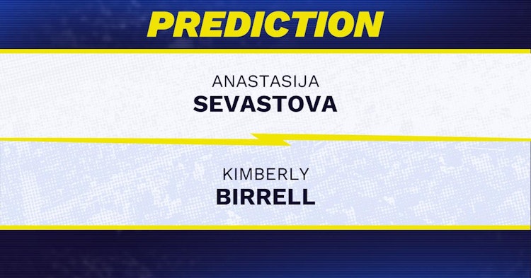 Anastasija Sevastova vs Kimberly Birrell Tennis Prediction.