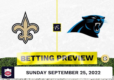 Saints vs. Panthers Week 3 Prediction and Odds - Sep 25, 2022