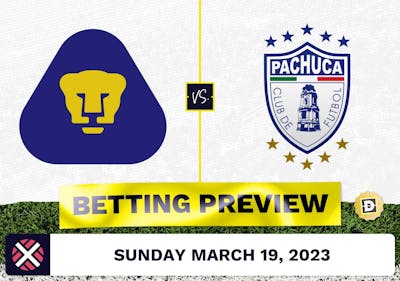 Pumas UNAM vs. Pachuca Prediction and Odds - Mar 19, 2023