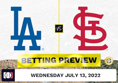 Dodgers vs. Cardinals Prediction and Odds - Jul 13, 2022