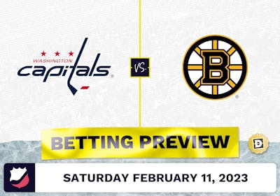 Capitals vs. Bruins Prediction and Odds - Feb 11, 2023