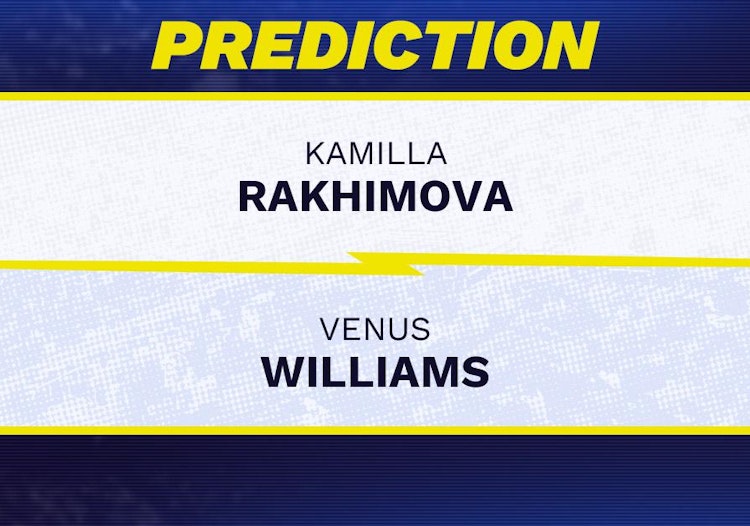 Kamilla Rakhimova vs Venus Williams Tennis Prediction.