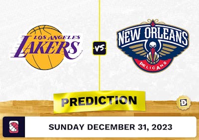 Los Angeles Lakers vs. New Orleans Pelicans Prediction, Odds, NBA Picks  [12/31/2023]
