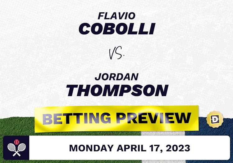 Flavio Cobolli vs. Jordan Thompson Predictions - Apr 17, 2023