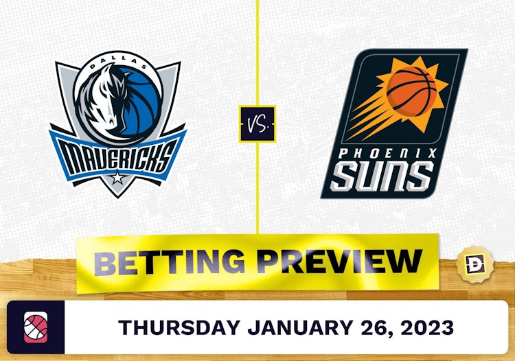 Mavericks vs. Suns Prediction and Odds - Jan 26, 2023