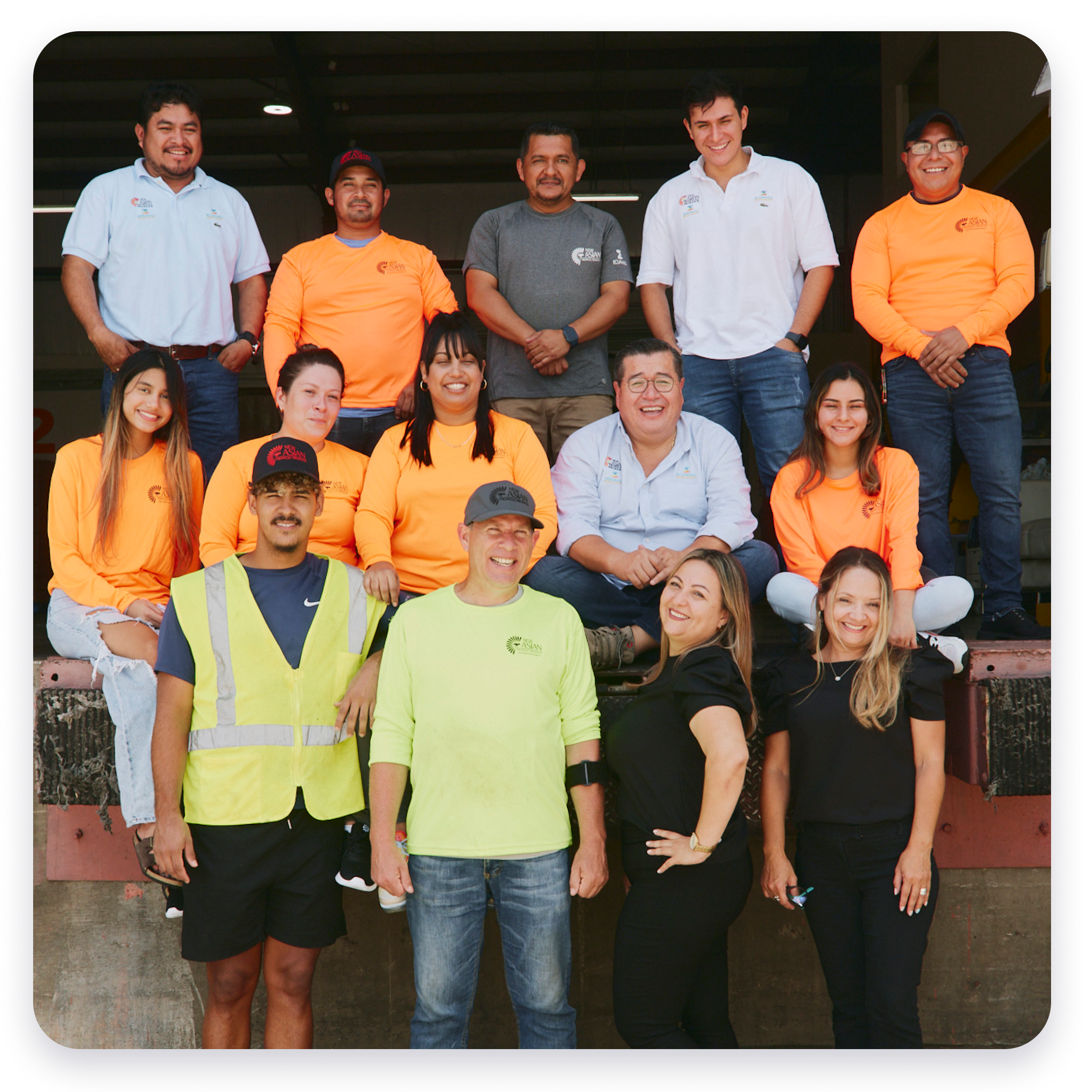 Photo of a Silo customer's team