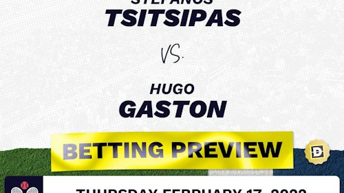 Stefanos Tsitsipas vs. Hugo Gaston Predictions - Feb 17, 2022