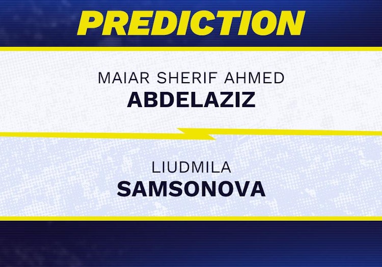 Maiar Sherif Ahmed Abdelaziz vs Liudmila Samsonova Tennis Prediction.