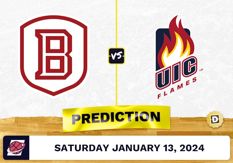 Bradley vs. Illinois-Chicago Prediction, Odds, College Basketball Picks [1/13/2024]