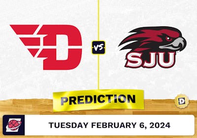 Dayton vs. Saint Joseph's (PA) Prediction, Odds, College Basketball Picks [2/6/2024]