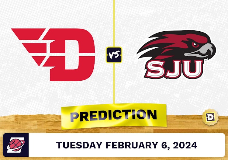 Dayton vs. Saint Joseph's (PA) Prediction, Odds, College Basketball Picks [2/6/2024]