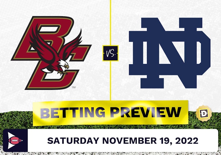 Boston College vs. Notre Dame CFB Prediction and Odds - Nov 19, 2022