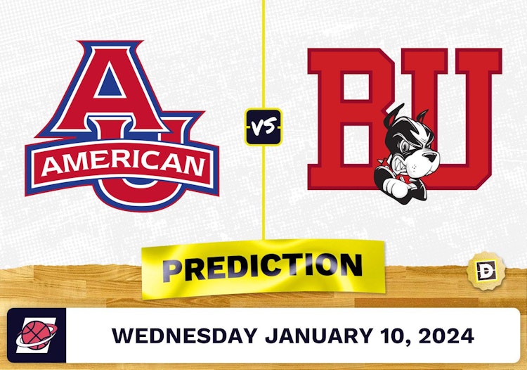 American University vs. Boston University Prediction, Odds, College Basketball Picks  [1/10/2024]