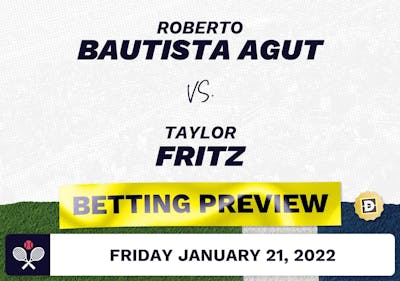 Roberto Bautista Agut vs. Taylor Fritz Predictions - Jan 21, 2022