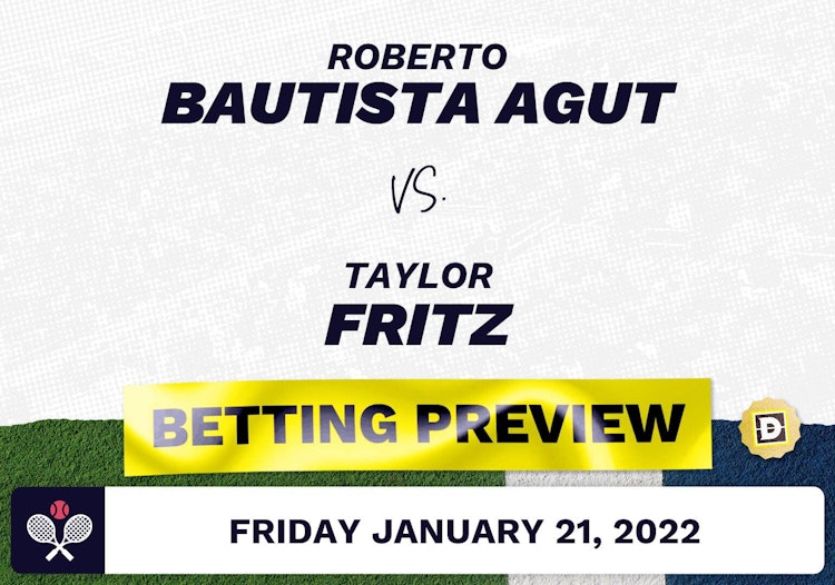 Roberto Bautista Agut vs. Taylor Fritz Predictions - Jan 21, 2022