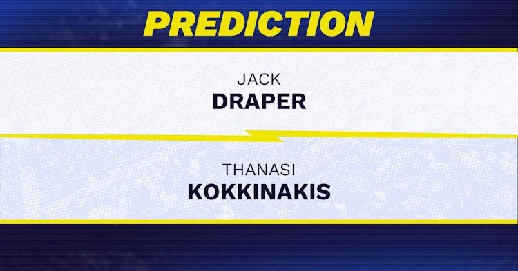 Jack Draper vs Thanasi Kokkinakis Tennis Prediction.