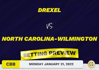 Drexel vs. North Carolina-Wilmington CBB Predictions and Odds - Jan 31, 2022