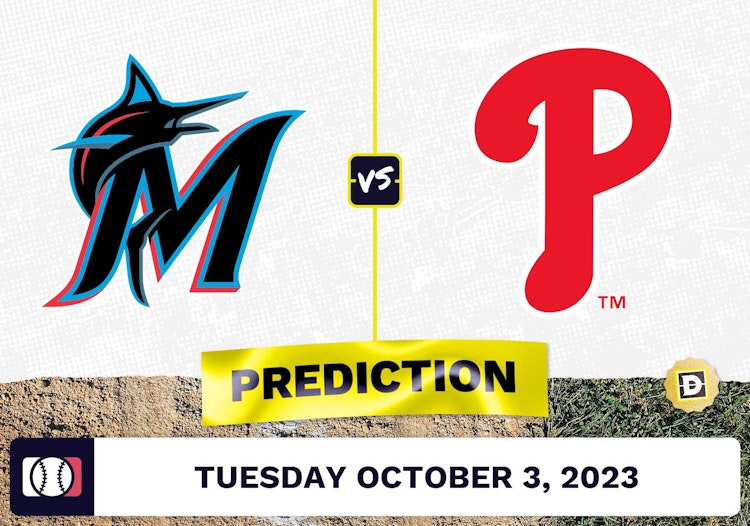 Marlins vs. Phillies Prediction for MLB Tuesday [10/3/2023]