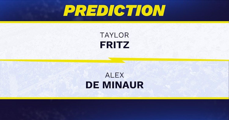 Taylor Fritz vs Alex de Minaur Tennis Prediction.