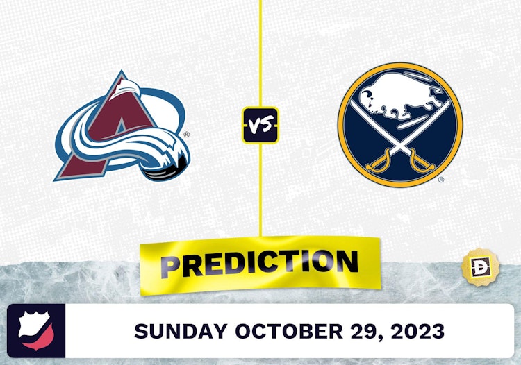 Avalanche vs. Sabres Prediction and Odds - October 29, 2023