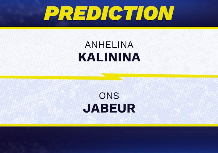 Anhelina Kalinina vs Ons Jabeur Tennis Prediction.