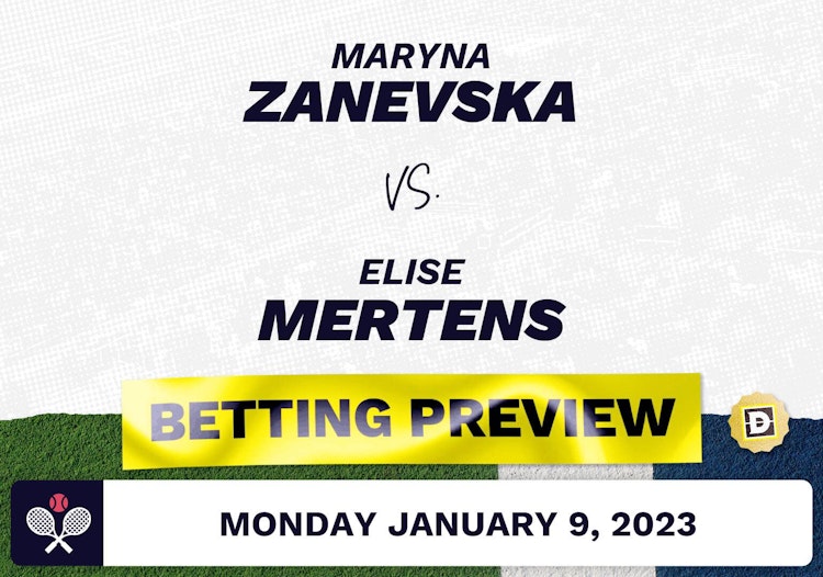 Maryna Zanevska vs. Elise Mertens Predictions - Jan 10, 2023