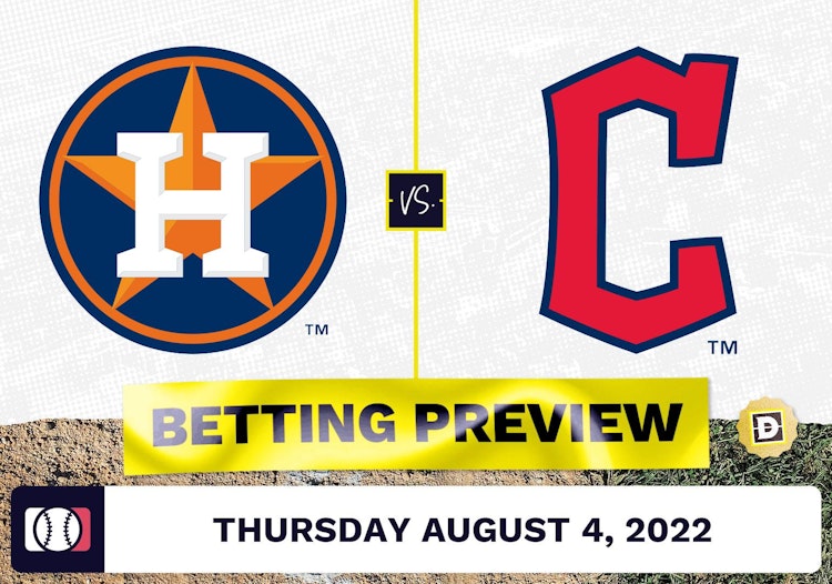 Astros vs. Guardians Prediction and Odds - Aug 4, 2022