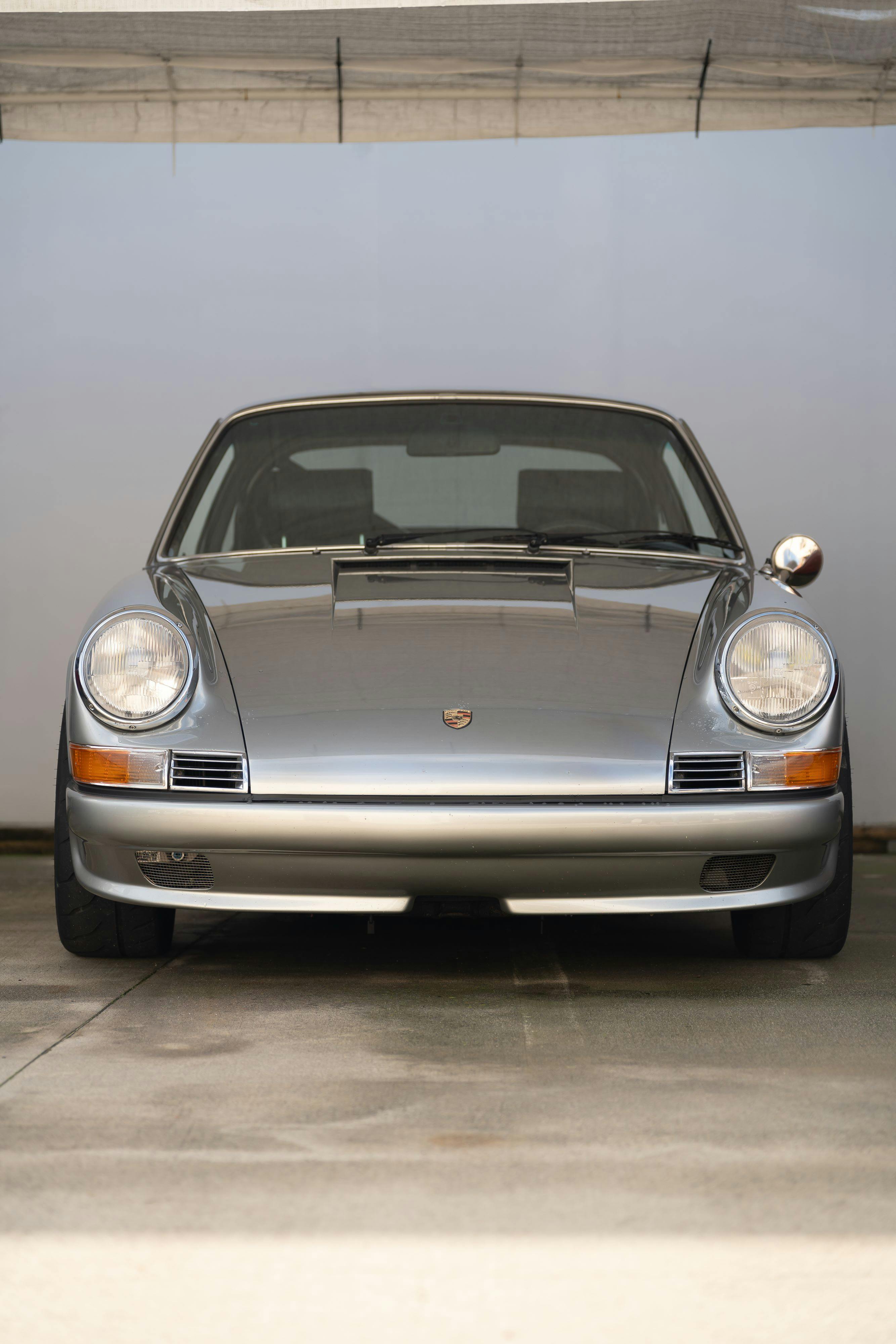 Silver 911 at Scott's Independent in Anaheim, CA.