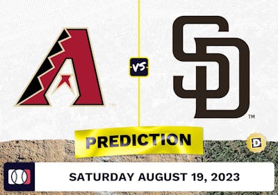 Diamondbacks vs. Padres Prediction for MLB Saturday [8/19/2023]