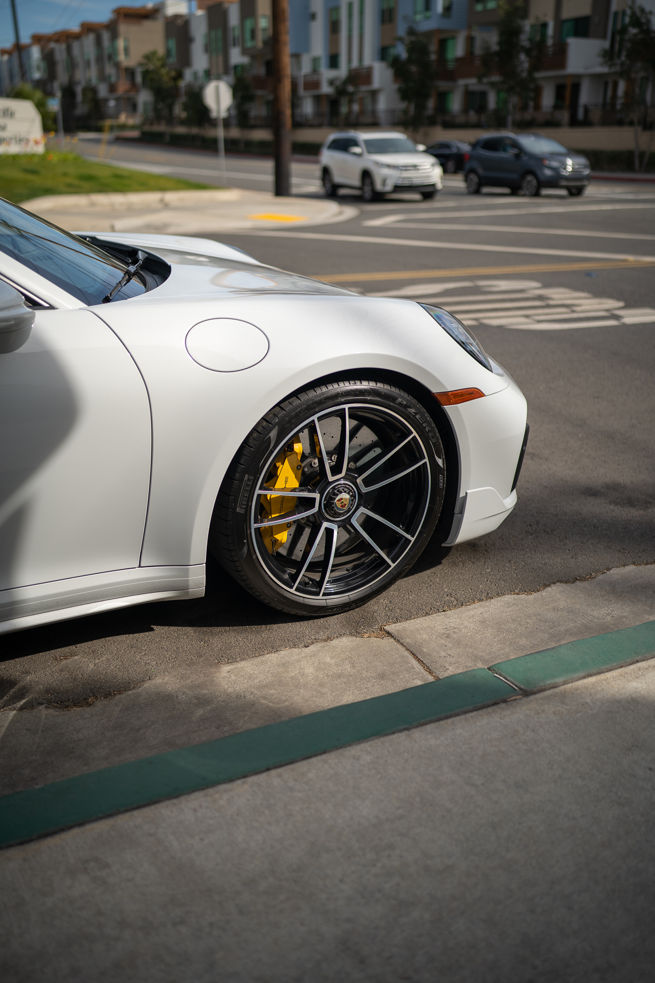 New 911 Turbo outside Carparc USA