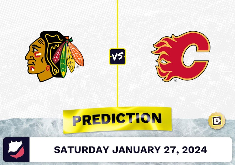 Chicago Blackhawks vs. Calgary Flames Prediction, Odds, NHL Picks [1/27