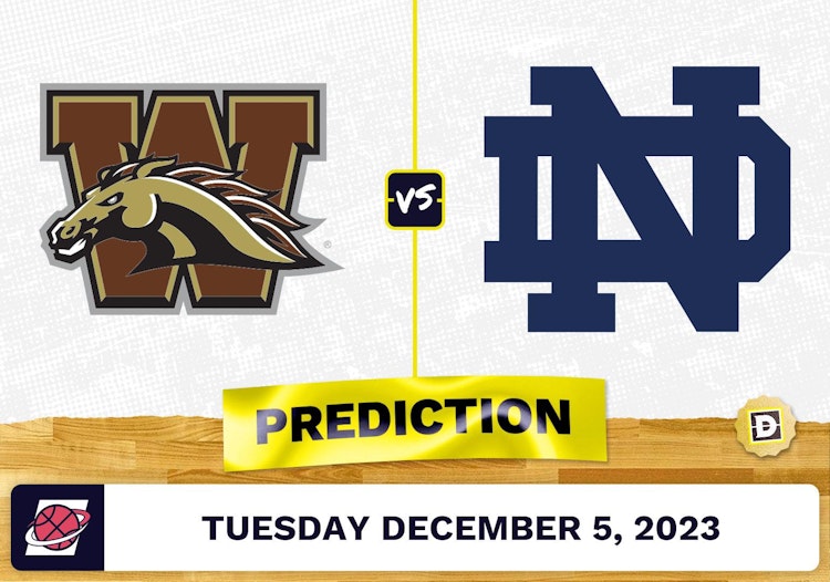 Western Michigan vs. Notre Dame Basketball Prediction - December 5, 2023