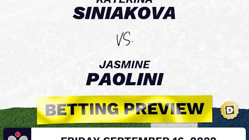 Katerina Siniakova vs. Jasmine Paolini Predictions - Sep 17, 2022