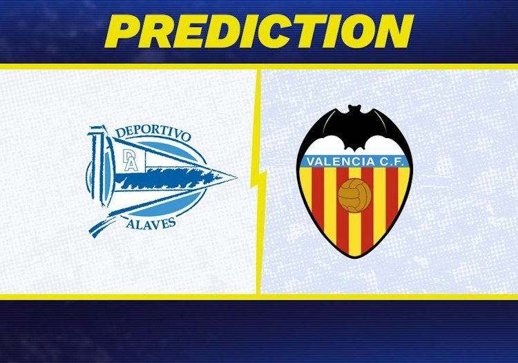 Alaves takes on Valencia in La Liga action.