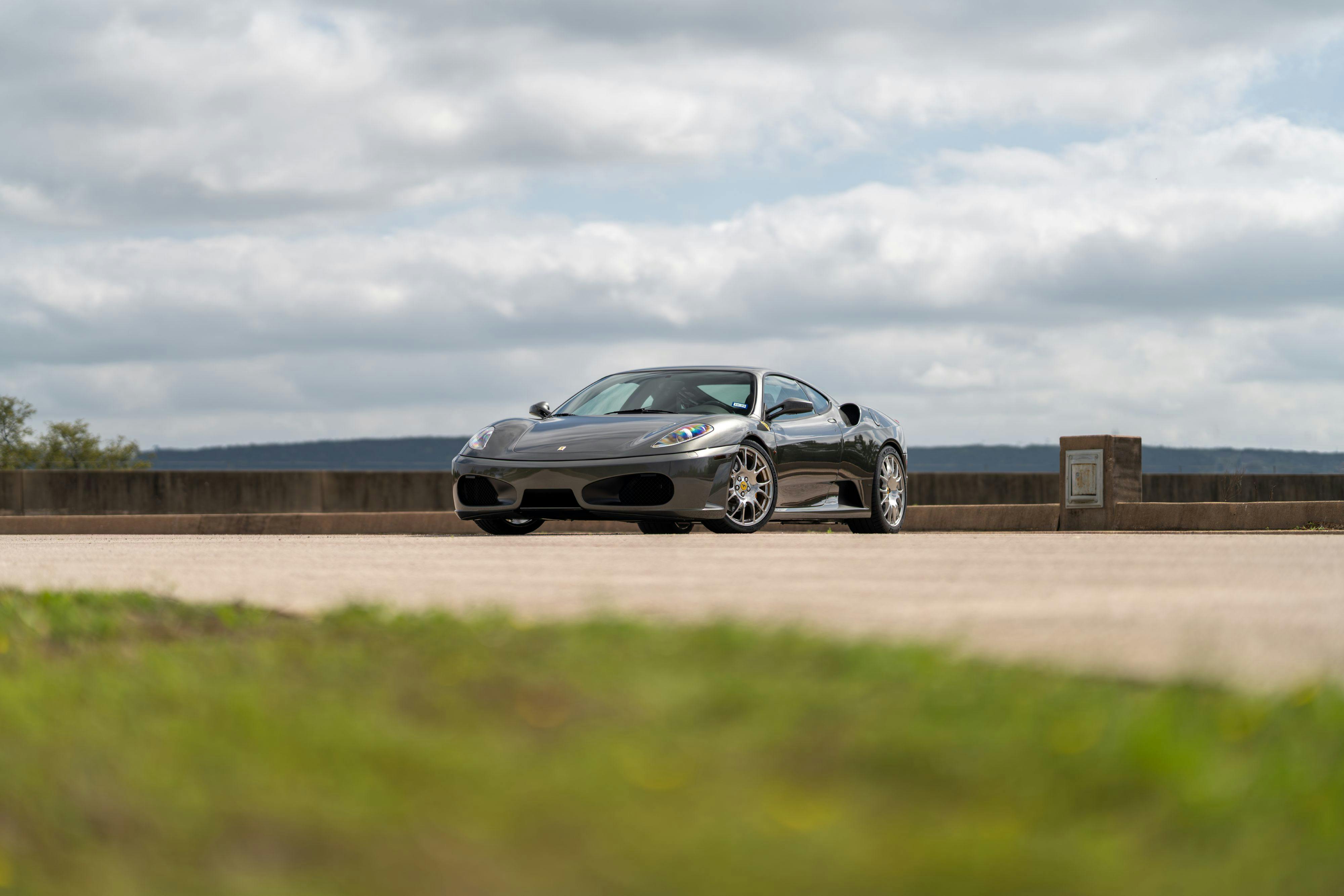 2008 Ferrari F430 in Grigio Silverstone on Black in Lakeway, TX.