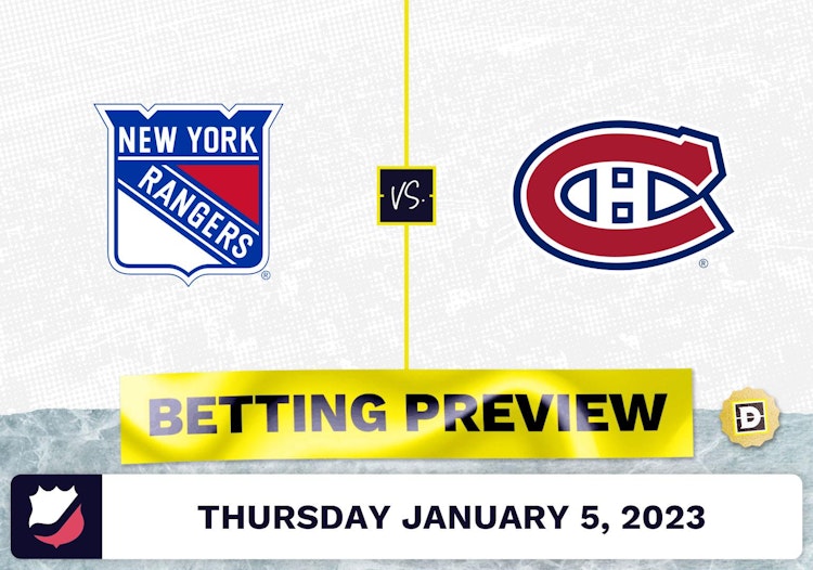 Rangers vs. Canadiens Prediction and Odds - Jan 5, 2023