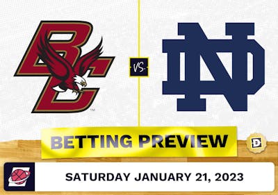 Boston College vs. Notre Dame CBB Prediction and Odds - Jan 21, 2023