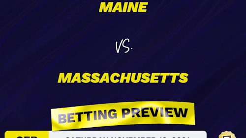Maine vs. Massachusetts CFB Predictions and Odds - Nov 13, 2021