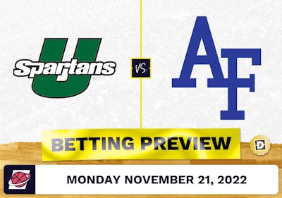 USC Upstate vs. Air Force CBB Prediction and Odds - Nov 21, 2022