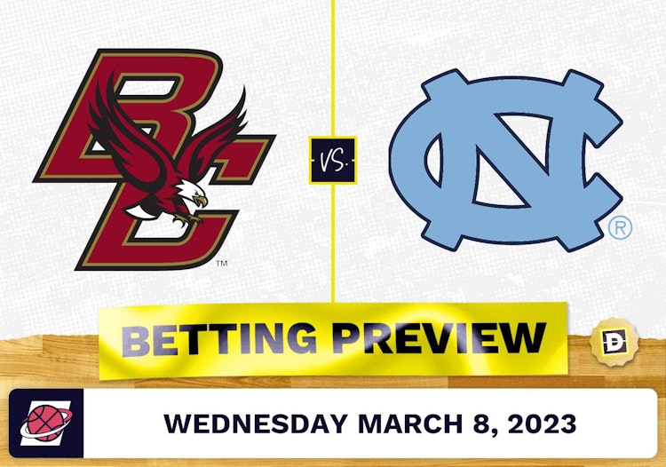 Boston College vs. North Carolina CBB Prediction and Odds - Mar 8, 2023