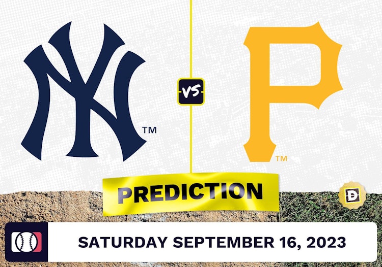 Yankees vs. Pirates Prediction for MLB Saturday [9/16/2023]