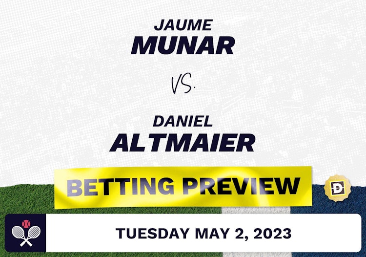 Jaume Munar vs. Daniel Altmaier Predictions - May 2, 2023