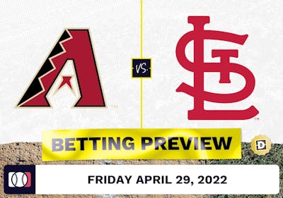 D-Backs vs. Cardinals Prediction and Odds - Apr 29, 2022