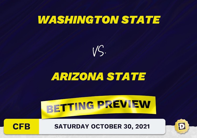 Washington State vs. Arizona State CFB Predictions and Odds - Oct 30, 2021