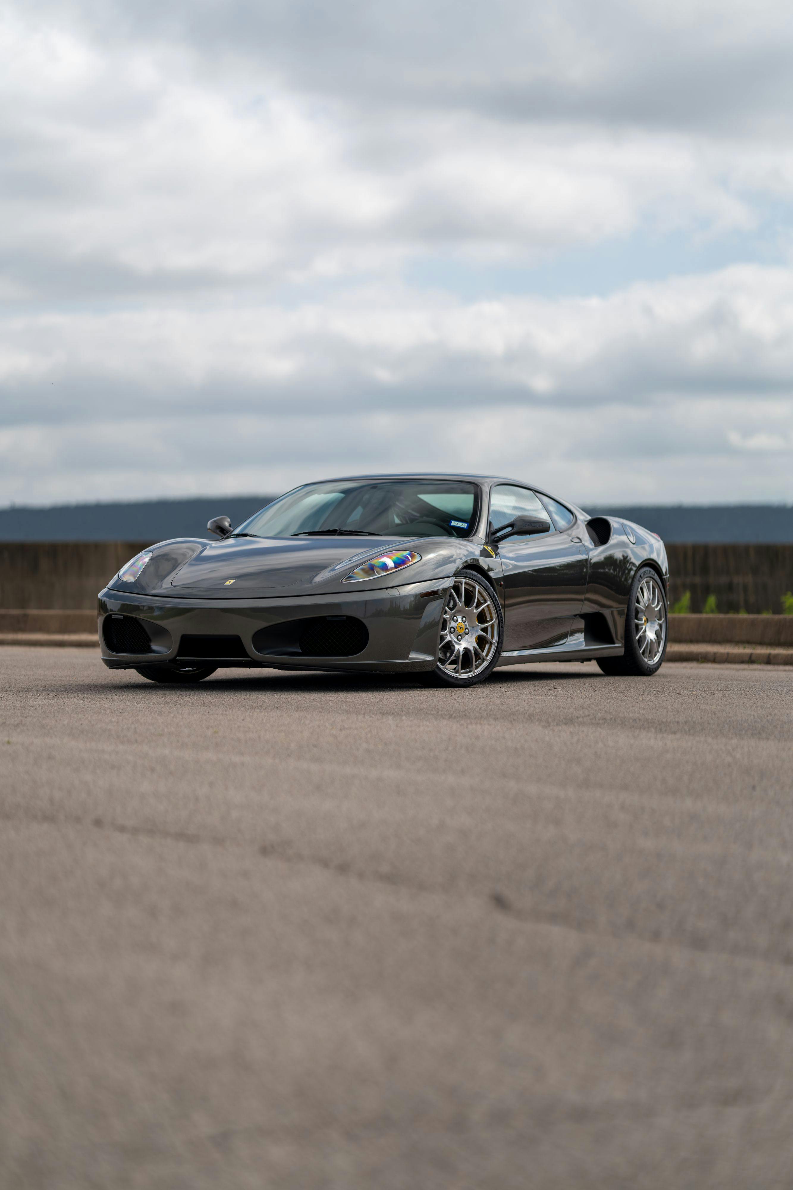 2008 Ferrari F430 in Grigio Silverstone on Black in Lakeway, TX.
