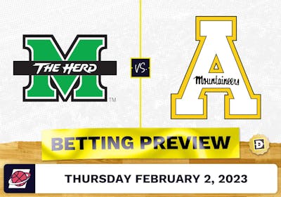 Marshall vs. Appalachian State CBB Prediction and Odds - Feb 2, 2023