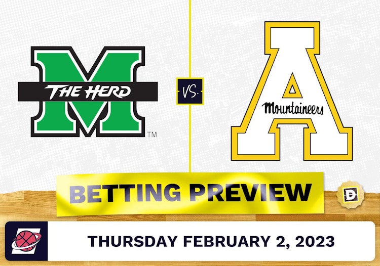 Marshall vs. Appalachian State CBB Prediction and Odds Feb 2, 2023