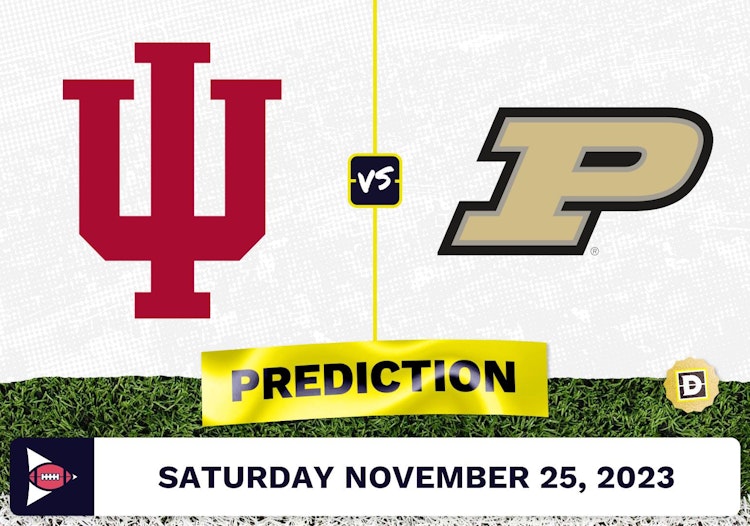 Indiana vs. Purdue CFB Prediction and Odds - November 25, 2023